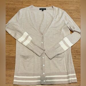 Banana republic striped cardigan